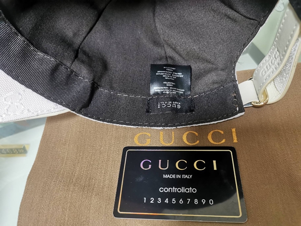 ブランド帽子素材ディテール